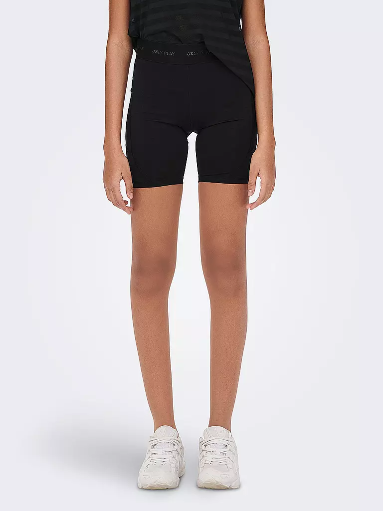 ONLY PLAY | Damen Fitnessradler High Waist | schwarz