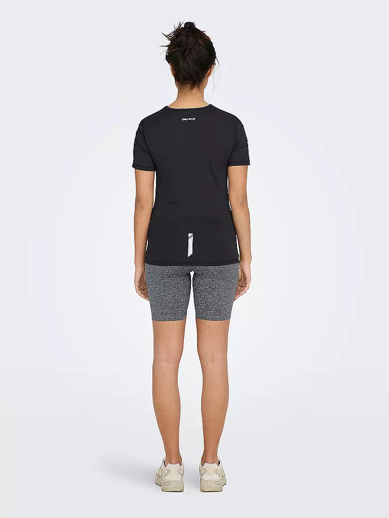 ONLY PLAY | Damen Fitnessshirt ONPMILA | schwarz