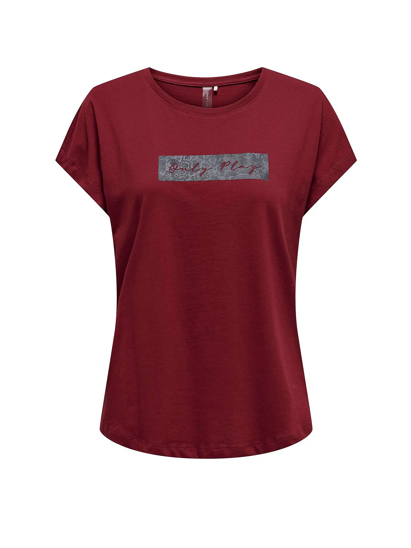 ONLY PLAY | Damen Fitnessshirt | dunkelrot