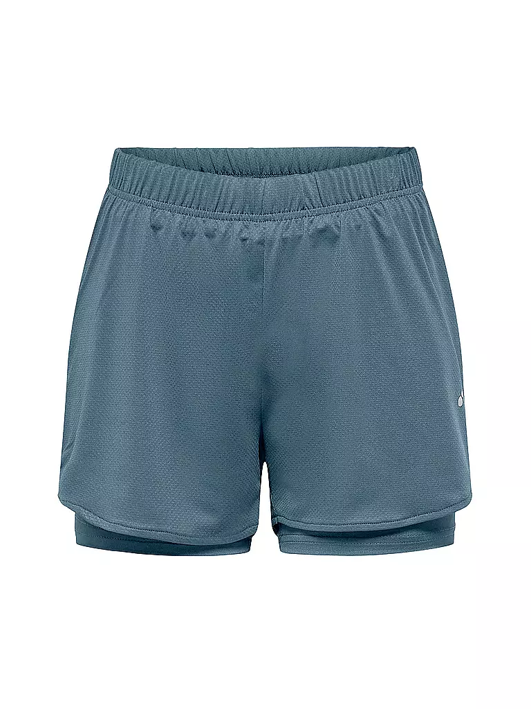 ONLY PLAY | Damen Fitnessshorts ONPMILA | blau