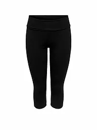 ONLY PLAY | Damen Fitnesstight Fold Life 3/4 | schwarz