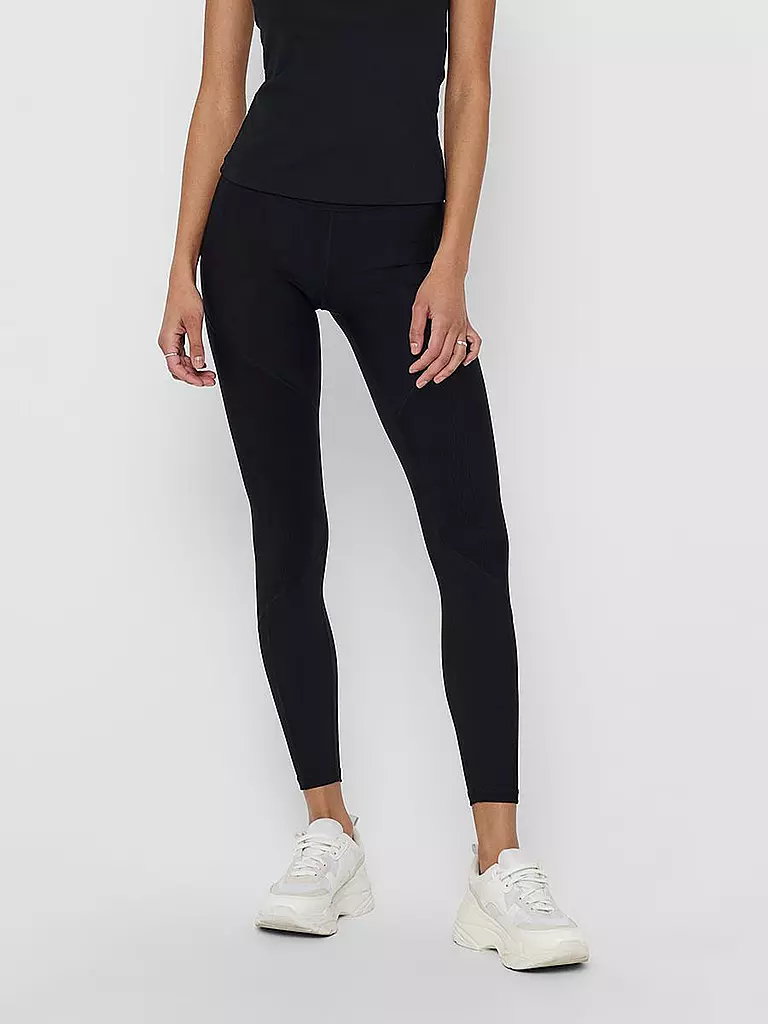 ONLY PLAY | Damen Fitnesstight High Waist  | schwarz