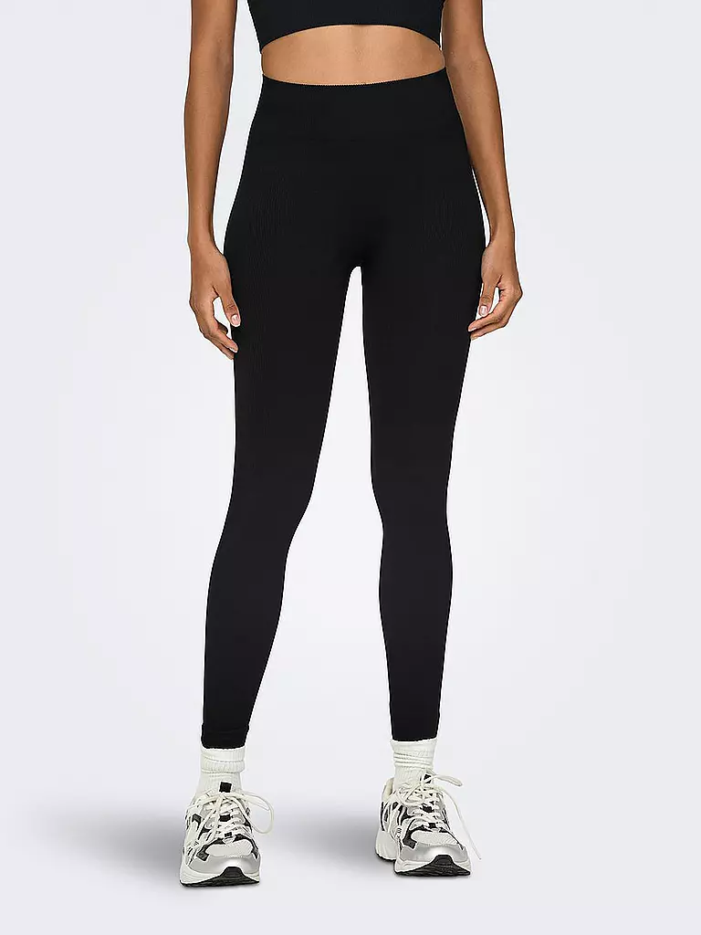 ONLY PLAY | Damen High Waist Fitnesstight Jaia | schwarz