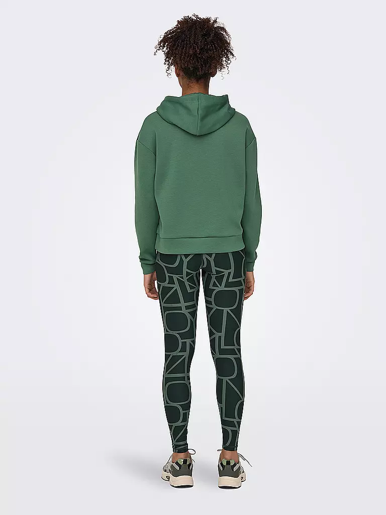 ONLY PLAY | Damen Hoodie Lounge Life | dunkelgrün
