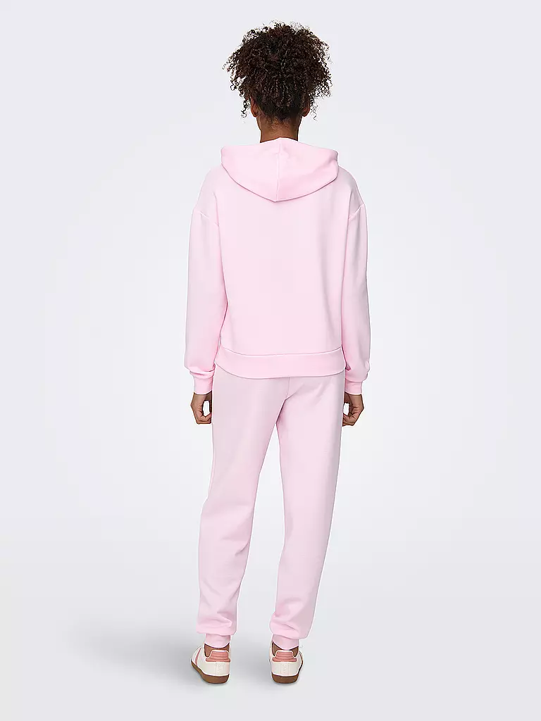 ONLY PLAY | Damen Hoodie Lounge Life | rosa