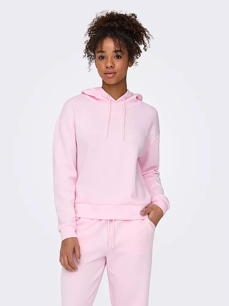 ONLY PLAY | Damen Hoodie Lounge Life | rosa