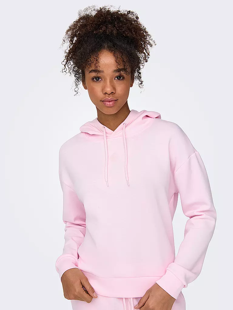 ONLY PLAY | Damen Hoodie Lounge Life | rosa
