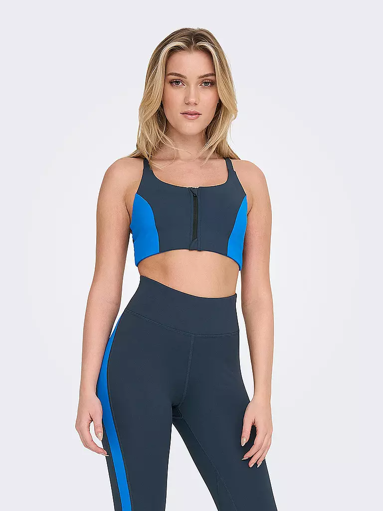 ONLY PLAY | Damen Sport-BH High Support | blau