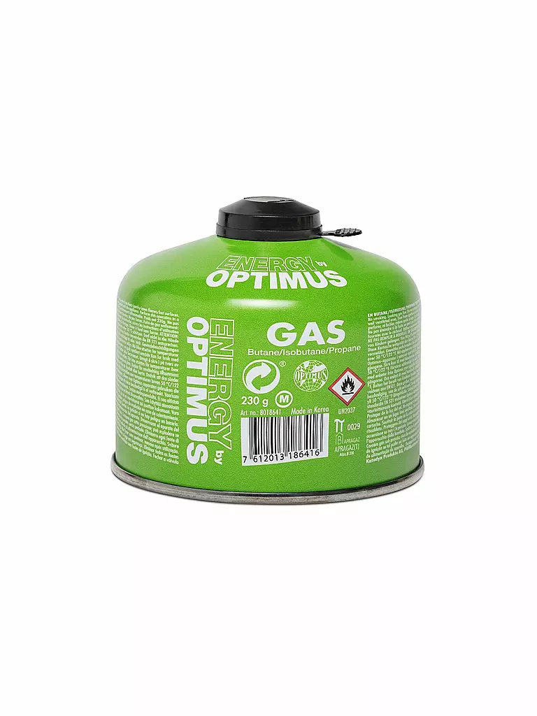 OPTIMUS | Kartusche Universal Gas 230g | grün