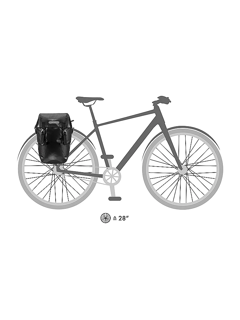 ORTLIEB Fahrrad-Packtaschen Set Bike-Packer Classic schwarz — Bild 3