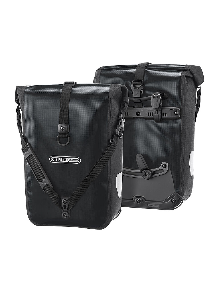 ORTLIEB Fahrrad-Packtaschen Set Sport-Roller Classic schwarz