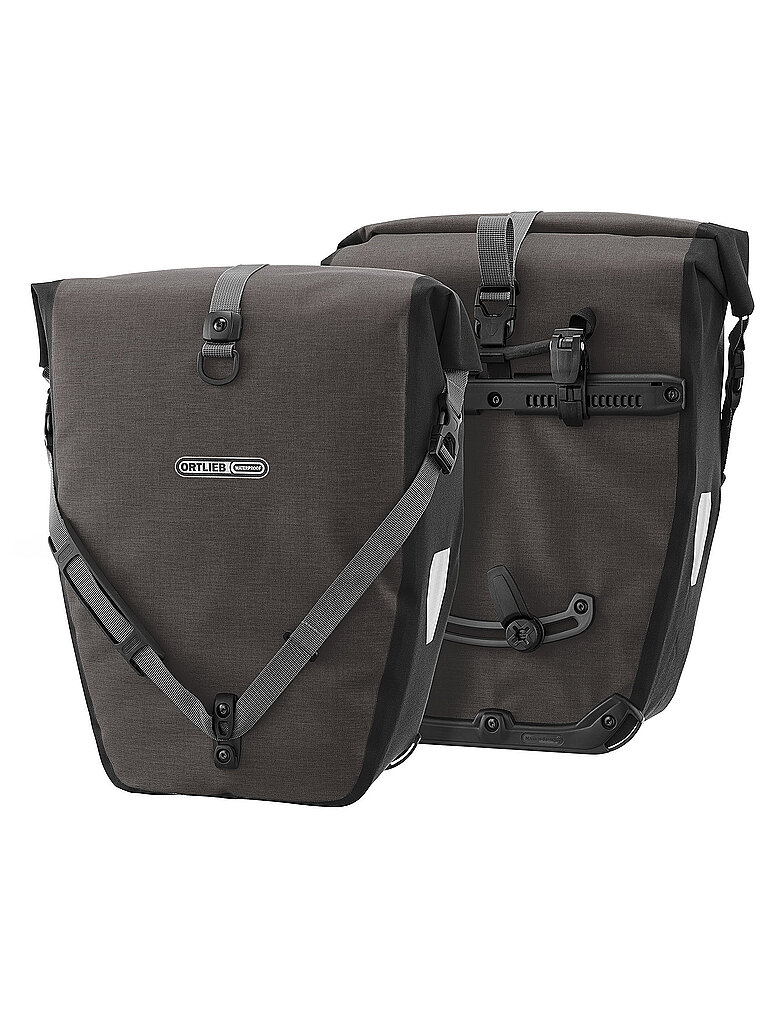ORTLIEB Fahrrad-Packtasche Back Roller Plus QL2.1 grau