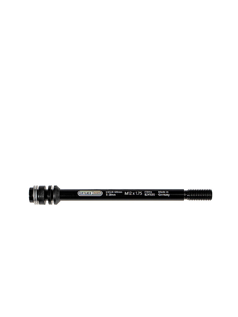 ORTLIEB Adapter Steckachse Thru Axle M6  1,75mm schwarz