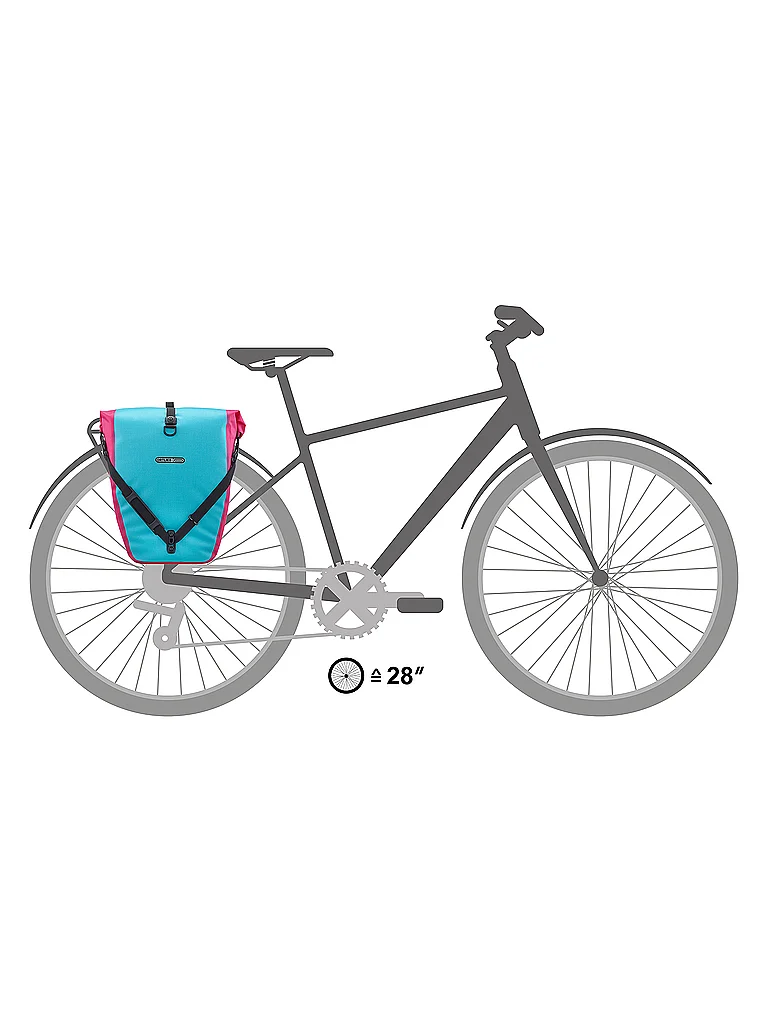 ORTLIEB Packtasche Black-Roller Cyber 20L hellblau — Bild 3