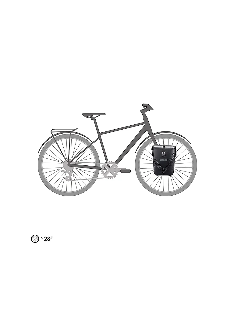 ORTLIEB Sacoche Sport-Roller Core 14,5L noir