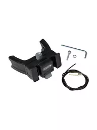 ORTLIEB | E-Bike Lenkerhalterung ohne Schloss | Schwarz