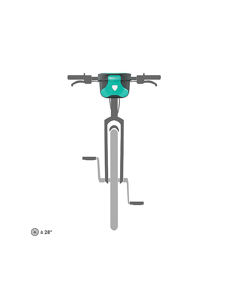 ORTLIEB | Fahrrad Lenkertasche Ultimate Six Free 5L | grün