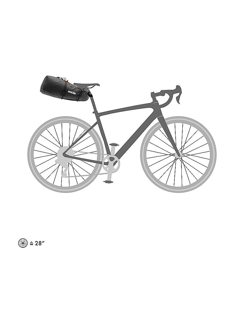 ORTLIEB | Fahrrad Satteltasche Seat-Pack QR | schwarz
