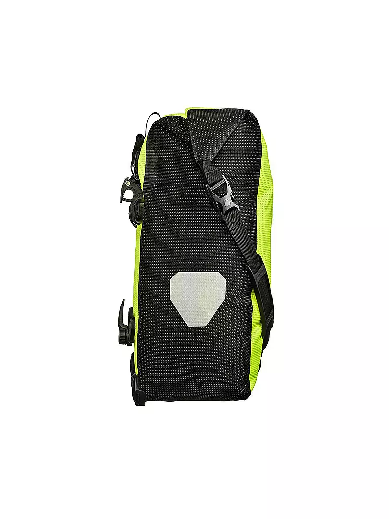 ORTLIEB | Fahrrad-Packtasche Back-Roller High Visibility QL2.1 20L | schwarz