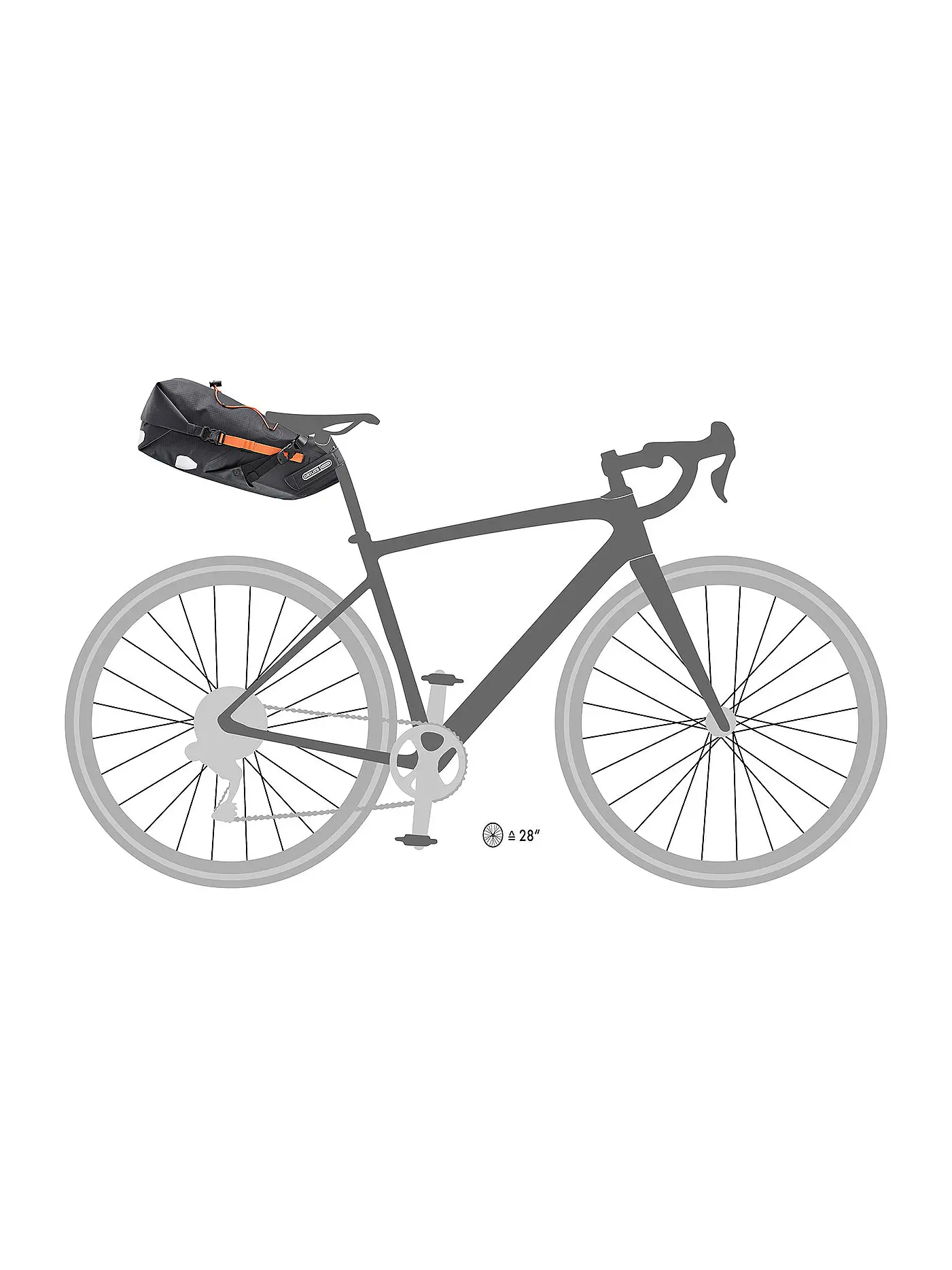 ORTLIEB | Seat-Pack Satteltasche Medium 11L | schwarz