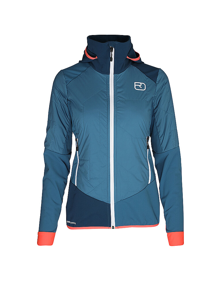 ORTOVOX Damen Hybridjacke Col.Becchei Hoodie blau | M