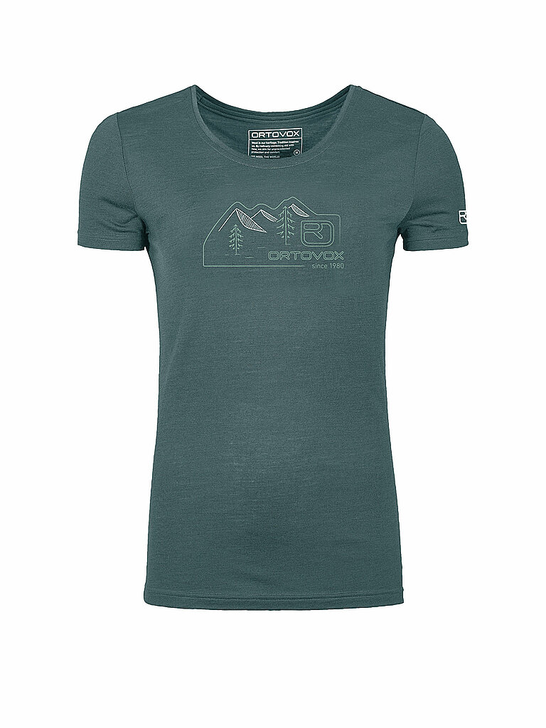 ORTOVOX Damen Funktionsshirt 150 COOL Vintage petrol | XS