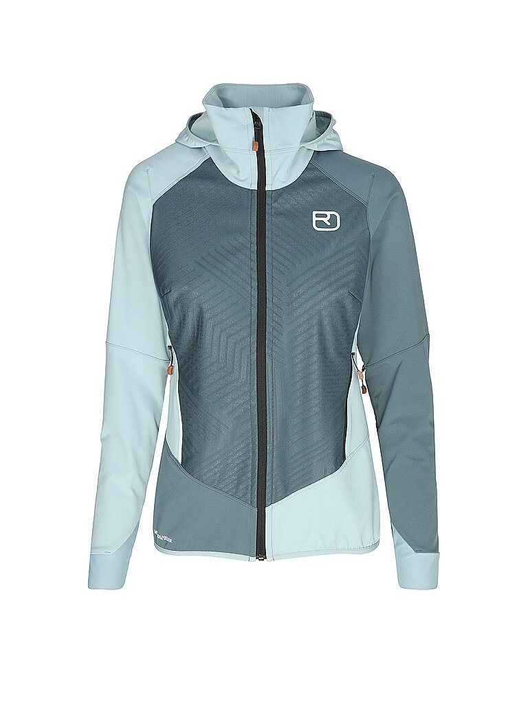 ORTOVOX Damen Softshelljacke Col Becchei Hoodie hellblau | M