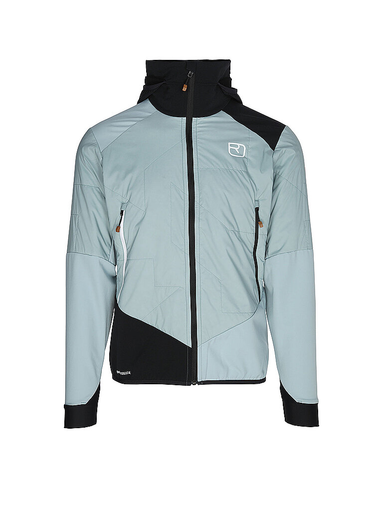 ORTOVOX Herren Hybridjacke Col Becchei Hoodie hellblau | S