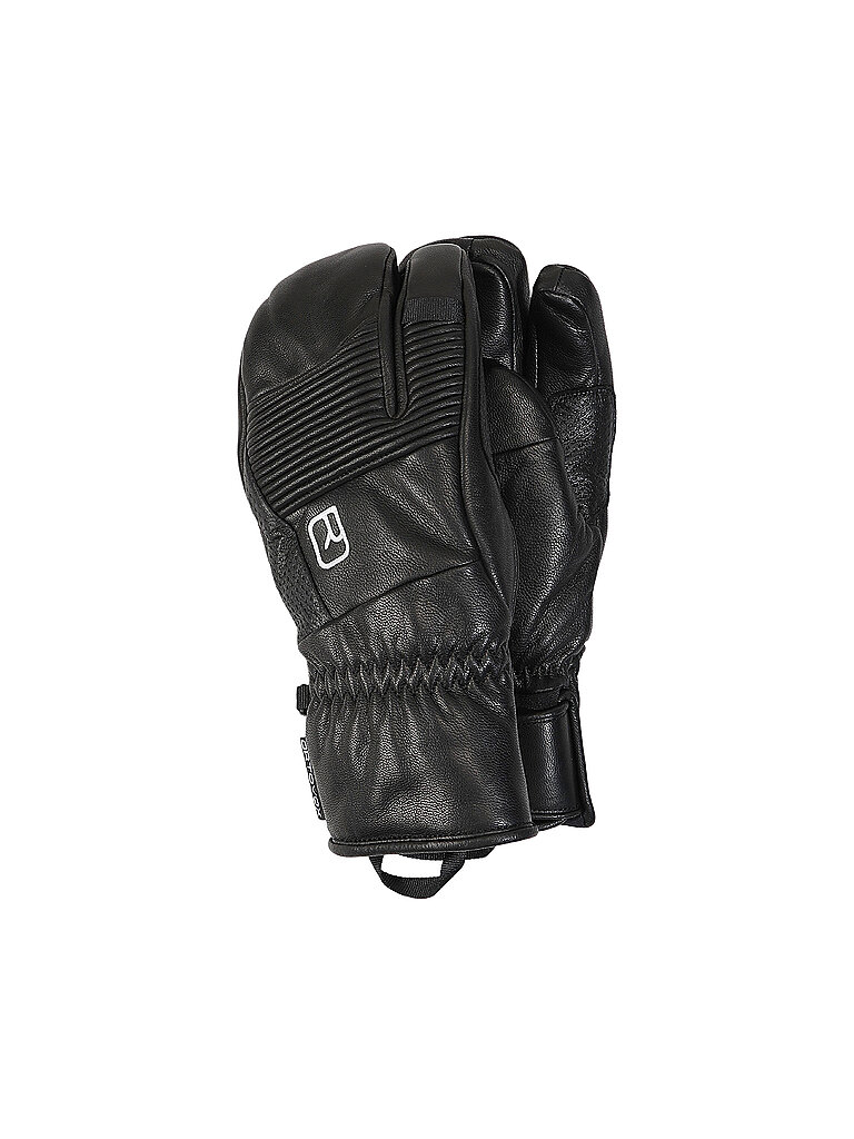 ORTOVOX Herren Handschuhe Full Leather 3 Finger schwarz | M