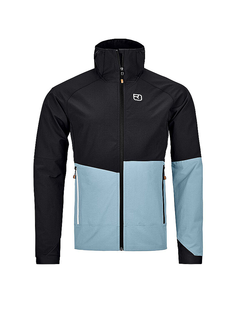 ORTOVOX Herren Softshell Jacke Punta Berrino Hoodiie schwarz | L