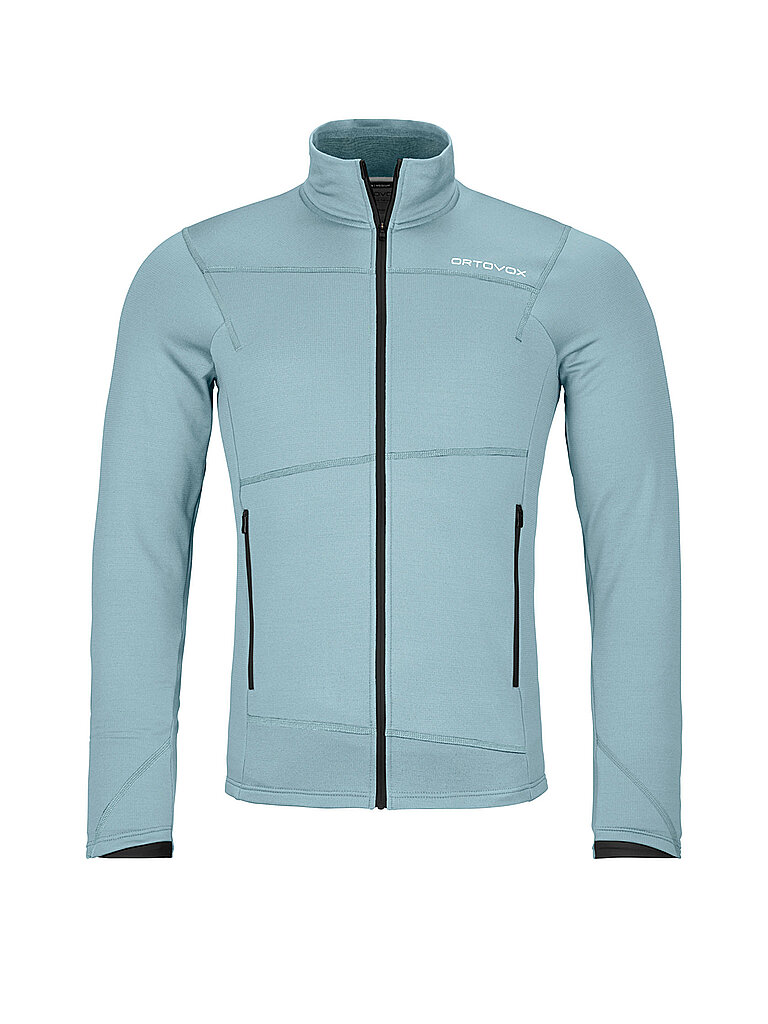 ORTOVOX Herren Fleecejacke Light hellblau | XXL