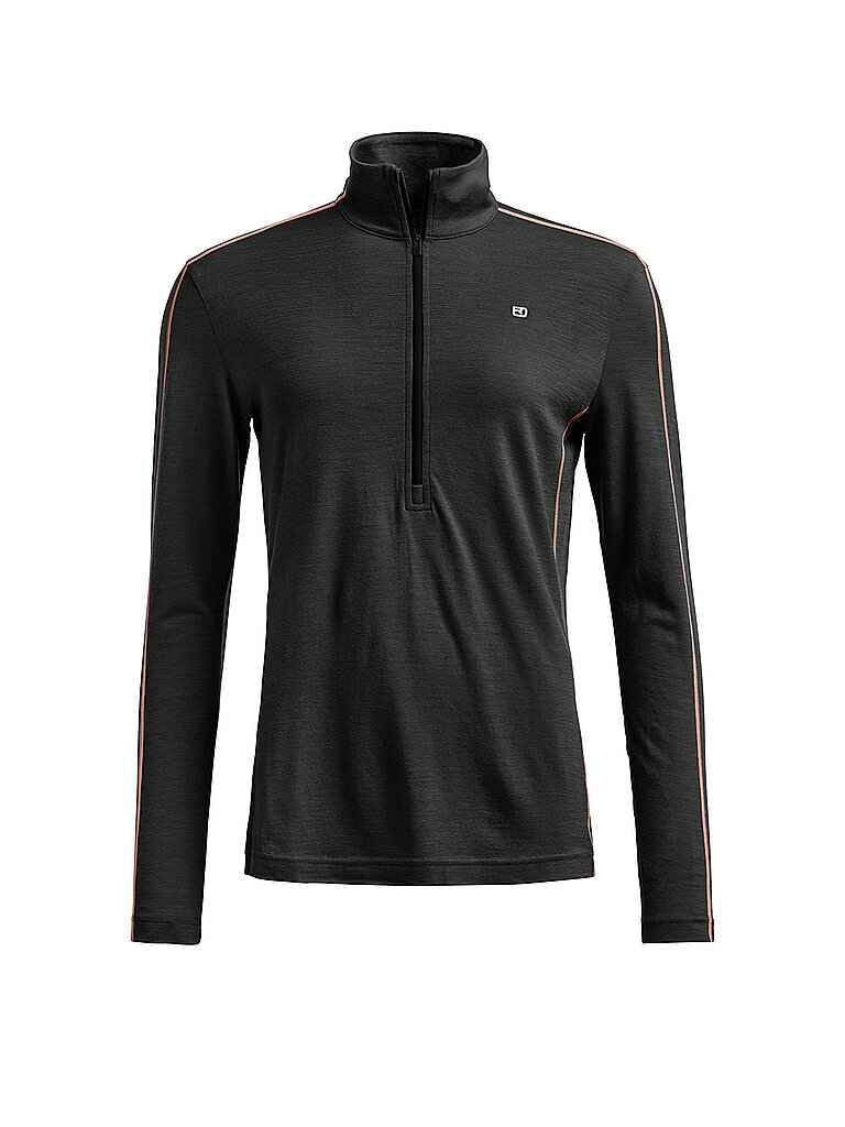 Ortovox 185 Rock'N'Wool Zip Neck Damen - Merino Funktionsunterwäsche