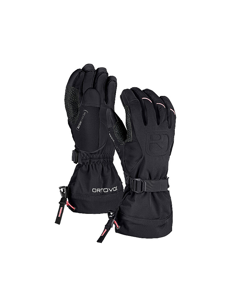 ORTOVOX Damen Handschuhe Merino Freeride schwarz | XS