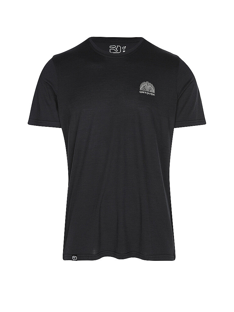 ORTOVOX Herren Funktionsshirt 120 COOL Tec Stripe schwarz | XL