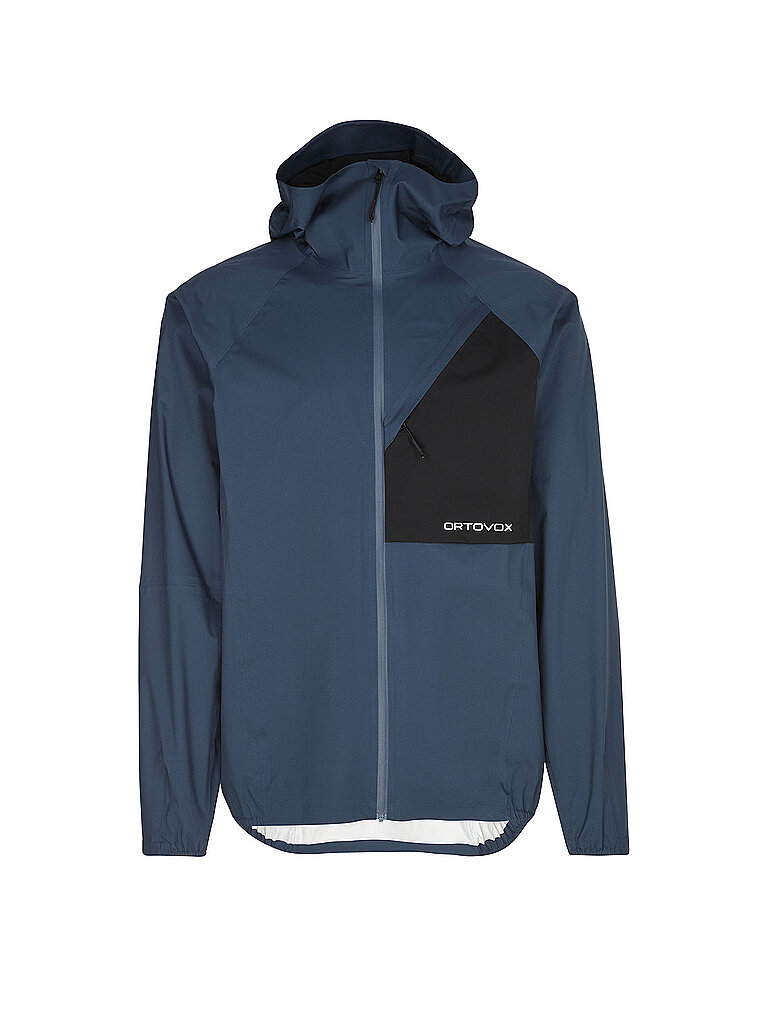 ORTOVOX Herren Wanderjacke Trace 2.5L Hoodie dunkelblau | M