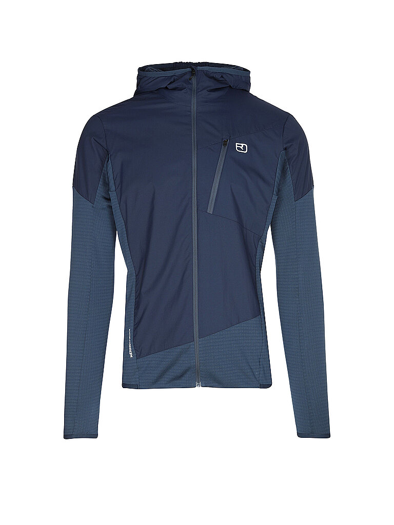 ORTOVOX Herren Hybridjacke Trace Hoodie dunkelblau | XL