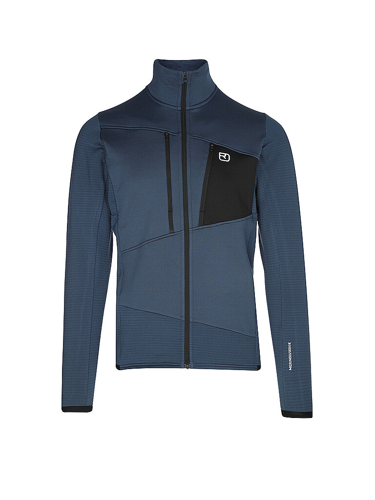 ORTOVOX Herren Fleecejacke Grid dunkelblau | XXL