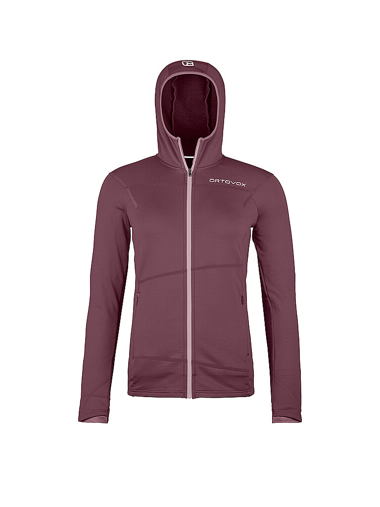 ORTOVOX Damen Fleecejacke Light Hoodie kupfer | XS