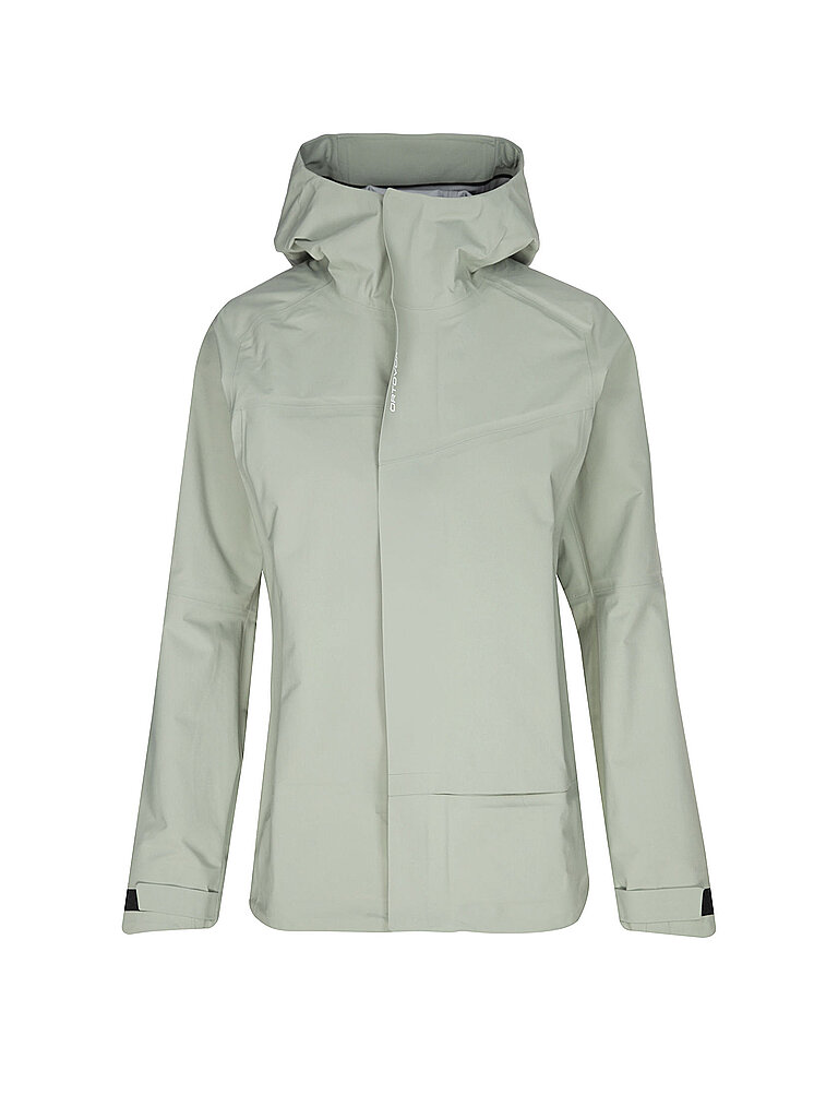 ORTOVOX Damen Jacke Seceda 3L Hoodie hellgrün | M