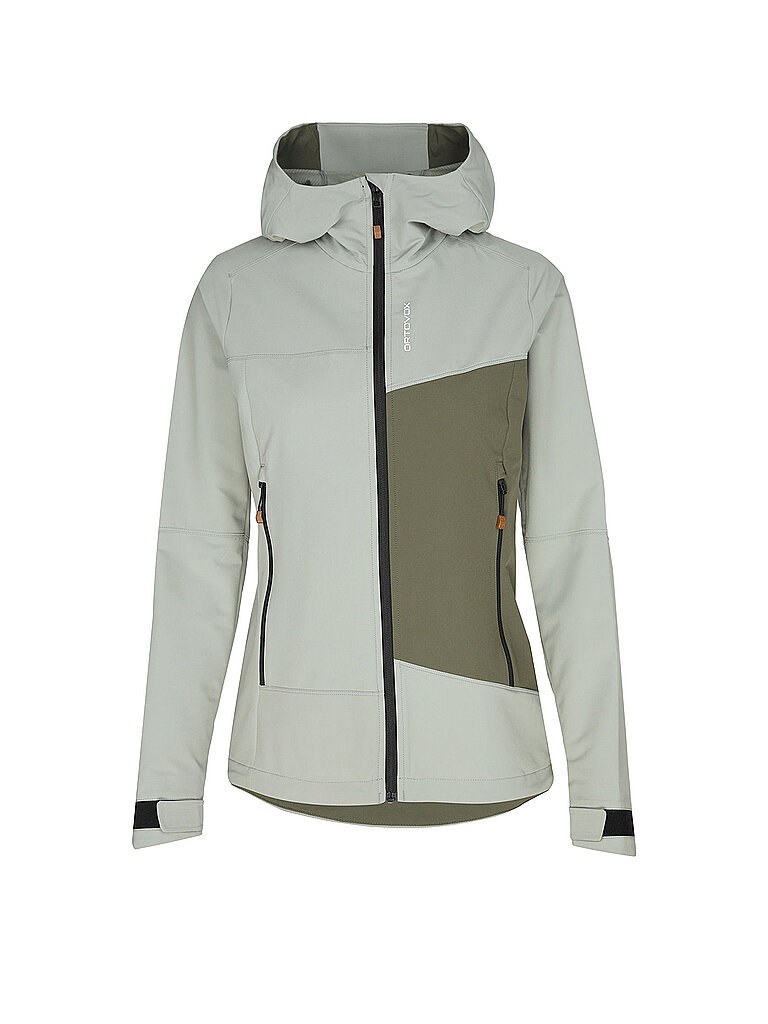 ORTOVOX Damen Softshelljacke Seceda Hoodie hellgrün | S