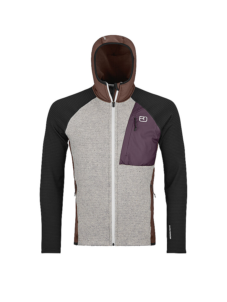 ORTOVOX Herren Fleecejacke Classic Knit braun | S