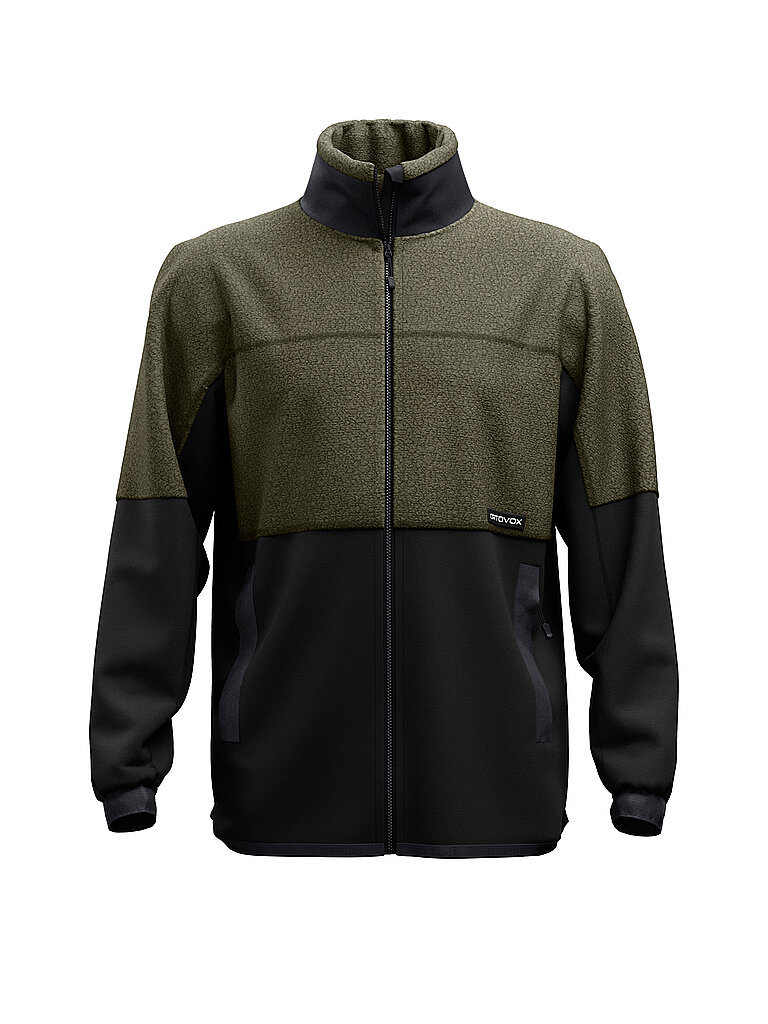 ORTOVOX Herren Fleecejacke Teddy olive | M