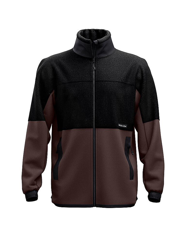 ORTOVOX Herren Fleecejacke Teddy schwarz | XXL