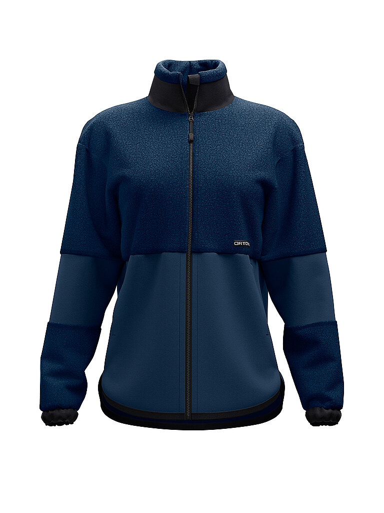 ORTOVOX Damen Fleecejacke Teddy dunkelblau | XS