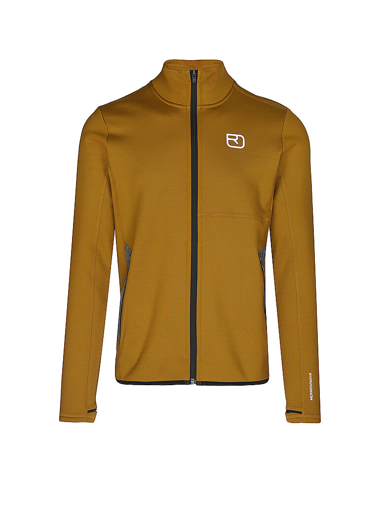 ORTOVOX Herren Fleecejacke senf | S