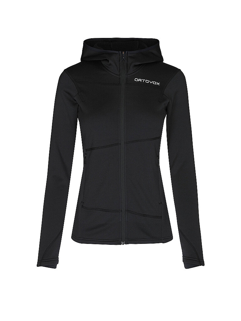ORTOVOX Damen Fleecejacke Light Hoodie schwarz | XS