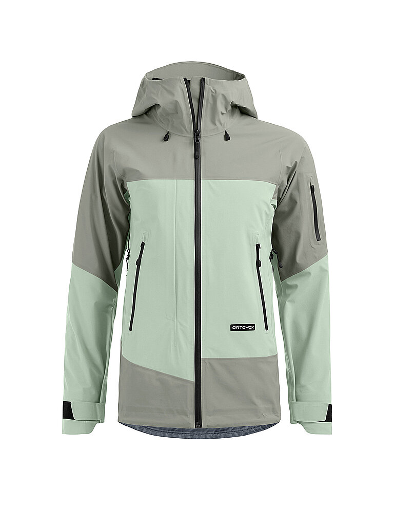 Ortovox Damen Tourenjacke Ortler GTX Hoodie hellgrün