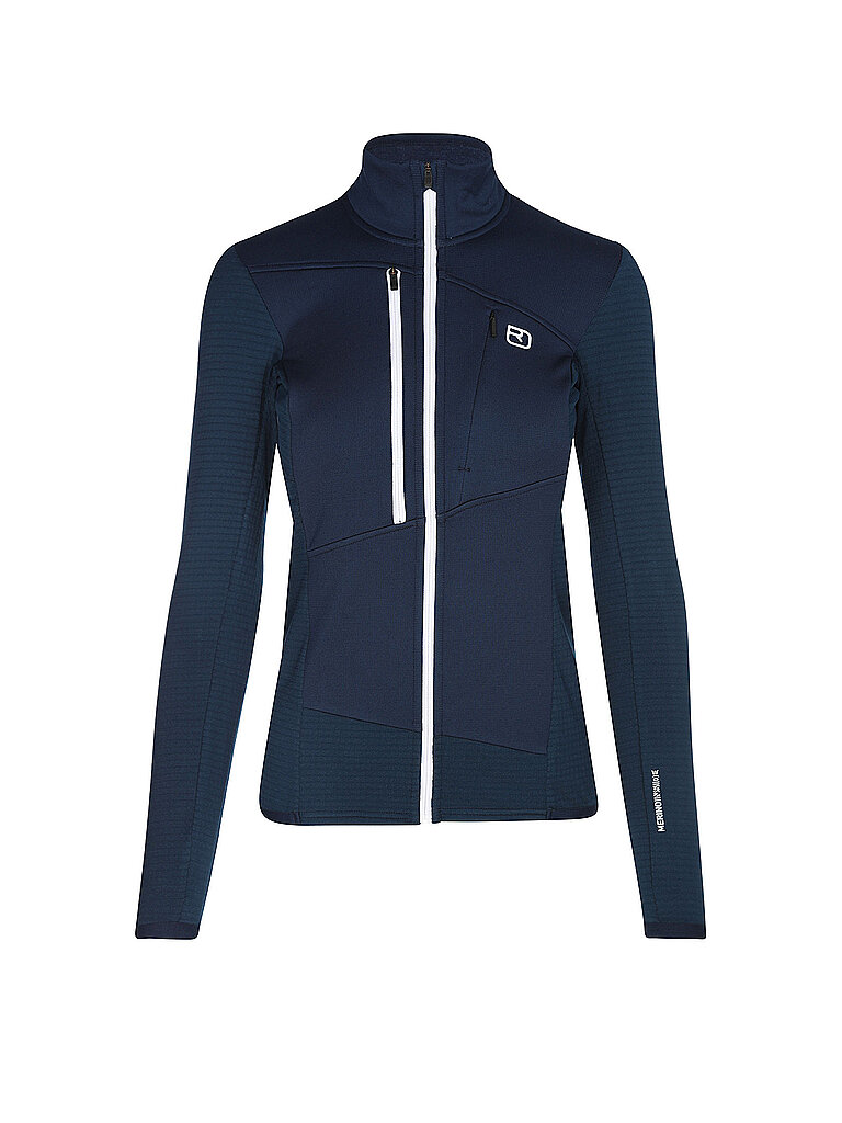 ORTOVOX Damen Fleecejacke Grid dunkelblau | S
