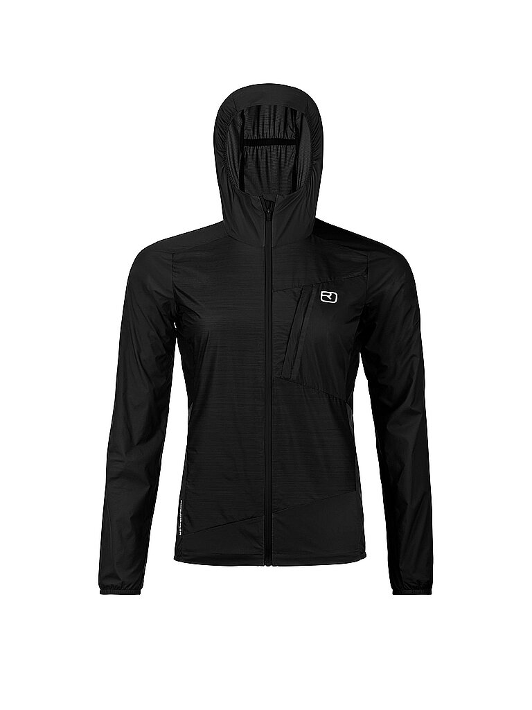 ORTOVOX Damen Windjacke Trace Hoodie schwarz | L