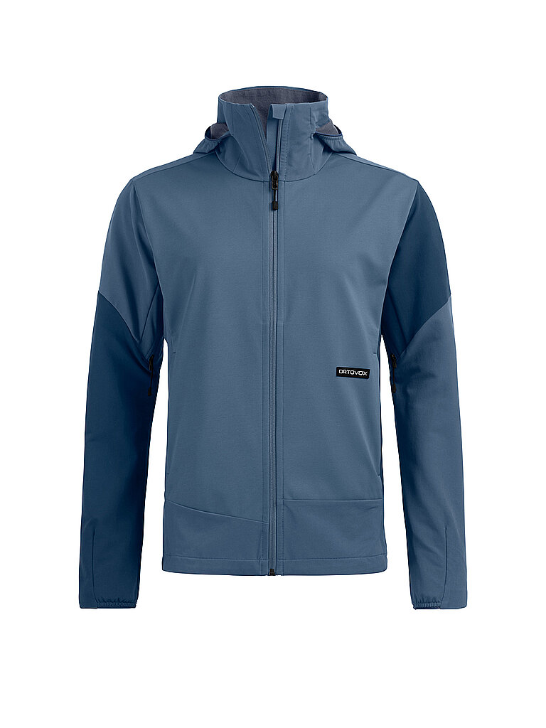 ORTOVOX Damen Touren Softshelljacke Ortler Plus Windstopper Hoodie blau | XS